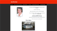 Desktop Screenshot of build.joenorman.com